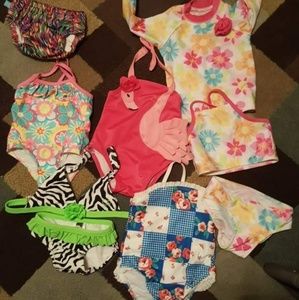 Baby swim suit lot